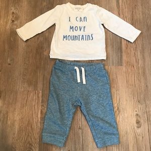 Gymboree shirt and pants, 6-12 months